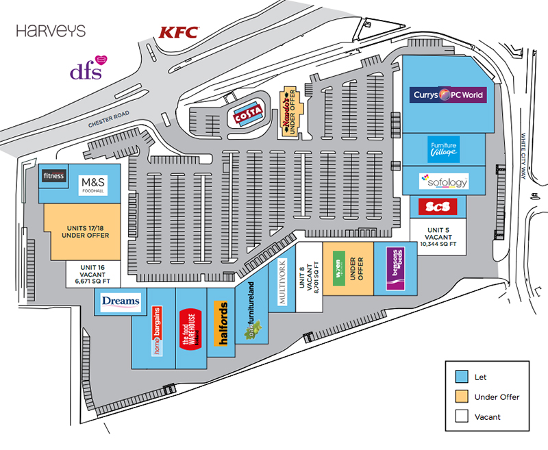 Letting enquiries - White City Retail Park